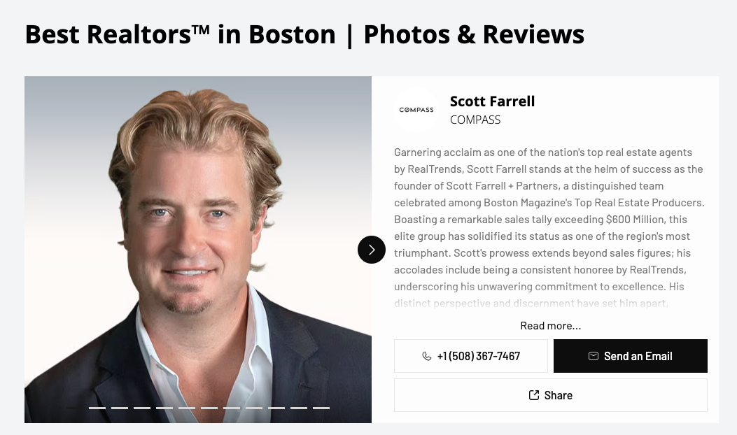 Featured in Triple.com – Best Realtors™ in Boston